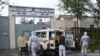 ARCHIVES - une ambulance à l'hôpital afghan-japonais des maladies transmissibles à Kaboul, le 9 mai 2020. 