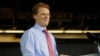 Joe Kennedy III donne la réponse au président Donald Trump à Fall River, Massachusetts, le 30 janvier 2018. 