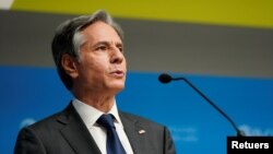 На фото: державний секретар США Ентоні Блінкен у Парижі, 6 жовтня 2021