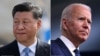 This combination of file pictures created on August 6, 2021 shows Chinese President Xi Jinping(L - Nov.11, 2019) and U.S. President Joe Biden (Jul. 6, 2021)
