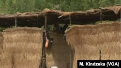 FILE - A makeshift building serves as a school after the original school was torched by Boko Haram, in Maroua, Cameroon, April 15, 2019.
