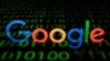 (FILES) This file photo taken in Paris on April 29, 2018 shows the Google logo displayed on a screen and reflected on a tablet. - Dozens of US states joined forces in a lawsuit filed on July 7, 2021 accusing Google of abusing its power when it comes…