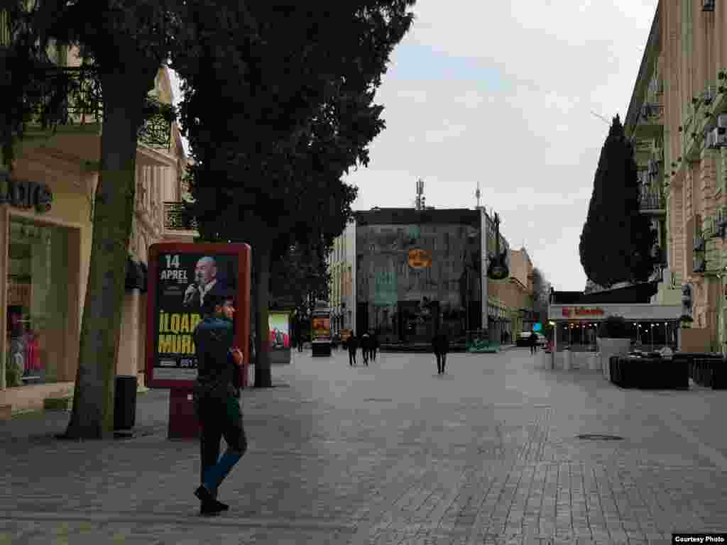 &quot;Koronavirusla bağlı Bakının mərkəzi k&#252;&#231;ələri&quot;