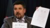 Rahmatullah Nabil, head of Afghanistan's National Directorate of Security (NDS), during a news conference in Kabul, September 7, 2011. 