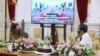 Presiden Jokowi wacanakan opsi penggabungan BUMN Pariwisata dan Penerbangan dalam Rapat Terbatas, di Istana Merdeka, Jakarta, Kamis (6/8) (Setpres RI).