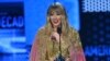 Swift triunfa en los AMAs, rompe récord de Michael Jackson