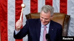 Kevin McCarthy baada ya kuchaguliwa kuwa spika wa baraza la wawakilishi 
