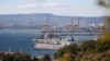 Нафтовий танкер пришвартований у російському Новоросійську, 23 жовтня 2022. Фото AP