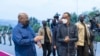 Les présidents Paul Kagame du Rwanda (à droite) et Felix Tshisekedi de la RDC.